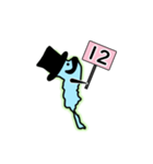 琵琶湖スタンプ 数字1〜40（個別スタンプ：12）