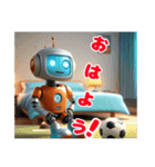 サッカー選手型ロボット（個別スタンプ：2）