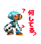 サッカー選手型ロボット（個別スタンプ：30）