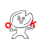 割れた皿くん（個別スタンプ：4）