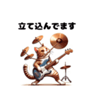 ドラムネコ Drumming Kitty（個別スタンプ：18）