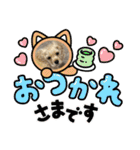りっくん。男の子。子犬。（個別スタンプ：16）