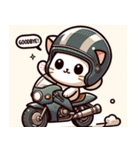 キャットライダー！猫のバイクツアー2（個別スタンプ：9）