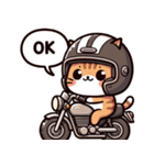 キャットライダー！猫のバイクツアー2（個別スタンプ：11）