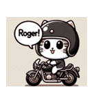 キャットライダー！猫のバイクツアー2（個別スタンプ：12）