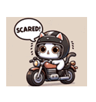 キャットライダー！猫のバイクツアー2（個別スタンプ：22）