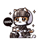 キャットライダー！猫のバイクツアー2（個別スタンプ：28）