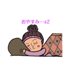 山'ズgirlイラスト（個別スタンプ：3）