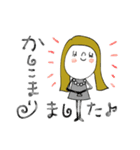 mottoのオトナ女子スタンプ♡くるくる文字（個別スタンプ：21）