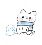 Kuricat : Winter (super cute cat) [ENG]（個別スタンプ：14）