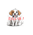 子犬の一言（個別スタンプ：18）