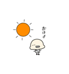 ちょびひげほのぼのおじさん（個別スタンプ：4）