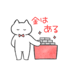 赤推しねこ（個別スタンプ：18）