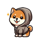 SHIBAパーカー（個別スタンプ：1）