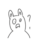 クマ？うさぎ？（個別スタンプ：5）