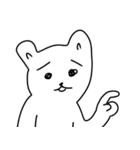 クマ？うさぎ？（個別スタンプ：8）