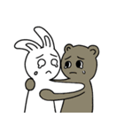 クマ？うさぎ？（個別スタンプ：10）