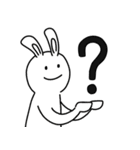 クマ？うさぎ？（個別スタンプ：17）