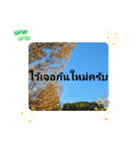 タイ語で日常会話を楽しもう観光名所の青天（個別スタンプ：35）