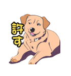 気軽な犬の対話（個別スタンプ：28）