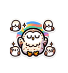 かわいいフクロウのLINEスタンプ #8（個別スタンプ：5）