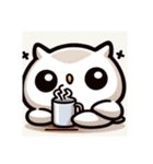 かわいいフクロウのLINEスタンプ #8（個別スタンプ：30）