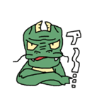 ドラゴンを描くのが苦手な人が描いた辰（個別スタンプ：3）