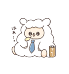 社畜アルパカ（個別スタンプ：8）