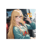 美人がお好きですか！（個別スタンプ：7）
