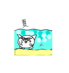 まるねこ 小学生が作ったスタンプ（個別スタンプ：16）