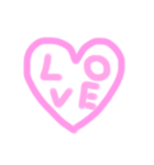 シンプルデカ文字♡（個別スタンプ：7）