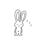 だかだようさぎ2（個別スタンプ：2）