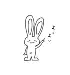 だかだようさぎ2（個別スタンプ：7）