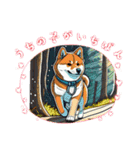 柴犬モデル16スタンプ（個別スタンプ：6）