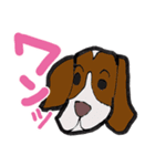 Everyone loves dogs ruff ruff（個別スタンプ：1）