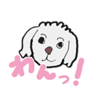 Everyone loves dogs ruff ruff（個別スタンプ：12）