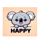 コアラの感情：かわいい＆表現豊か（個別スタンプ：2）