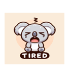 コアラの感情：かわいい＆表現豊か（個別スタンプ：7）
