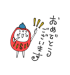 mottoのスーパーだるま♡応援（個別スタンプ：9）