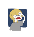 猫顔単眼スタンプ（個別スタンプ：22）