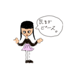 ちびギャルあんなちゃん（個別スタンプ：2）