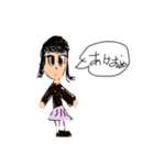 ちびギャルあんなちゃん（個別スタンプ：3）