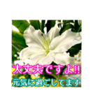 敬語でユリを添えて（個別スタンプ：11）