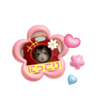 天使ん爛漫ハムスターきいちゃん2〜日常〜（個別スタンプ：3）