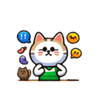 猫のスタンプ日常編（個別スタンプ：8）