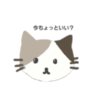 ねこちゃんスタンプ4（日本語）（個別スタンプ：6）