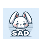 『うさぎの日常 H』（個別スタンプ：5）
