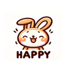 『うさぎの日常 H』（個別スタンプ：7）