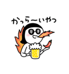 ビールのむ子【家飲み編】（個別スタンプ：24）