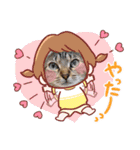 猫スタンプ♡挨拶♡日常♡家族♡友達♡面白（個別スタンプ：9）